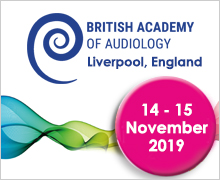 16th British Academy of Audiology  2019