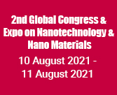 2nd Global Congress and Expo on Nanotechnology & Nano Materials