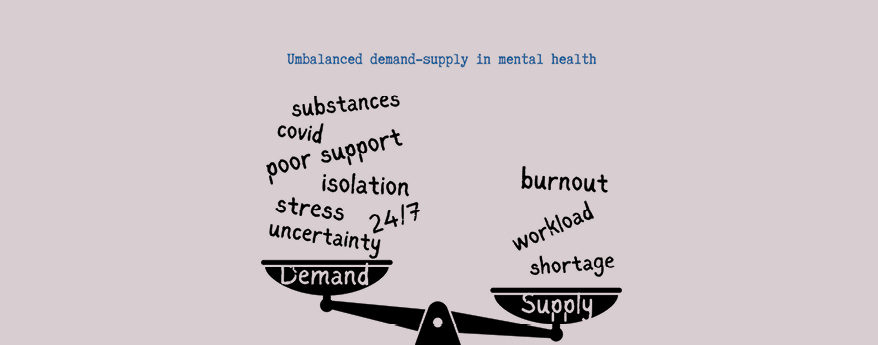 Balancing Demand and Supply in Mental Health