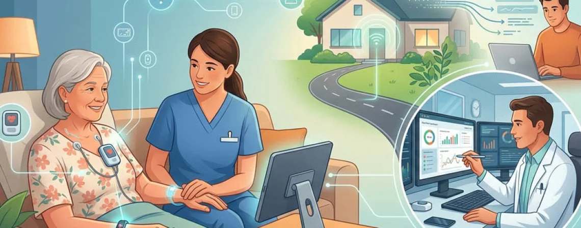 Hospital at Home - Technology, Challenges, and the Human Touch in Remote Care