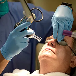 Dermatological surgery and laser unit