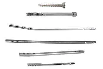 Interlocking Nails for Tibia and Femoral Nail, Reconstruction Femoral Nail, Supra Condylar Nail, Humeral Nail, Proximal Femoral Nail, Enders Nail