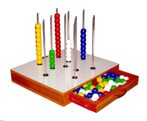 Counting And Colour Sorting Beads