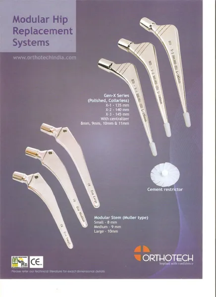 Modular Bipolar Hip Prosthesis
